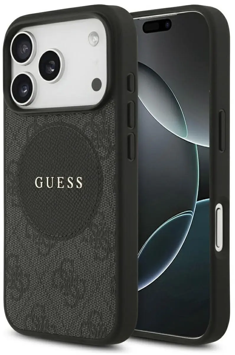 GUESS Case 4G Circle Classic Logo iPhone 17 Pro MagSafe