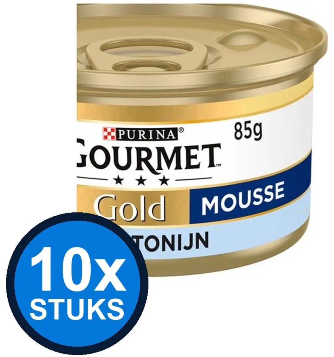 Gourmet Gold Mousse Tonijn Kattenvoer Natvoer