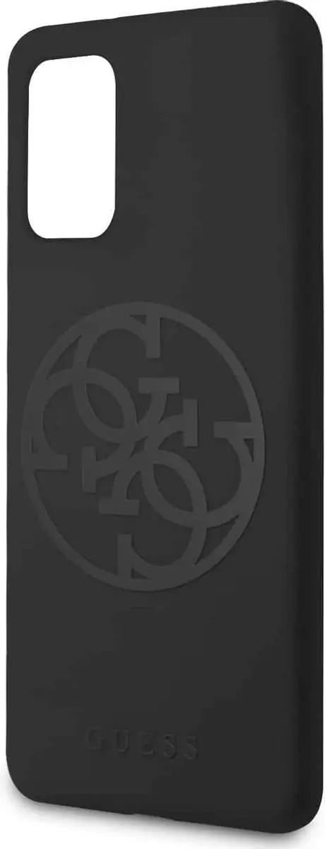 GUESS Silicone 4G Hoesje 6720 - Zwart