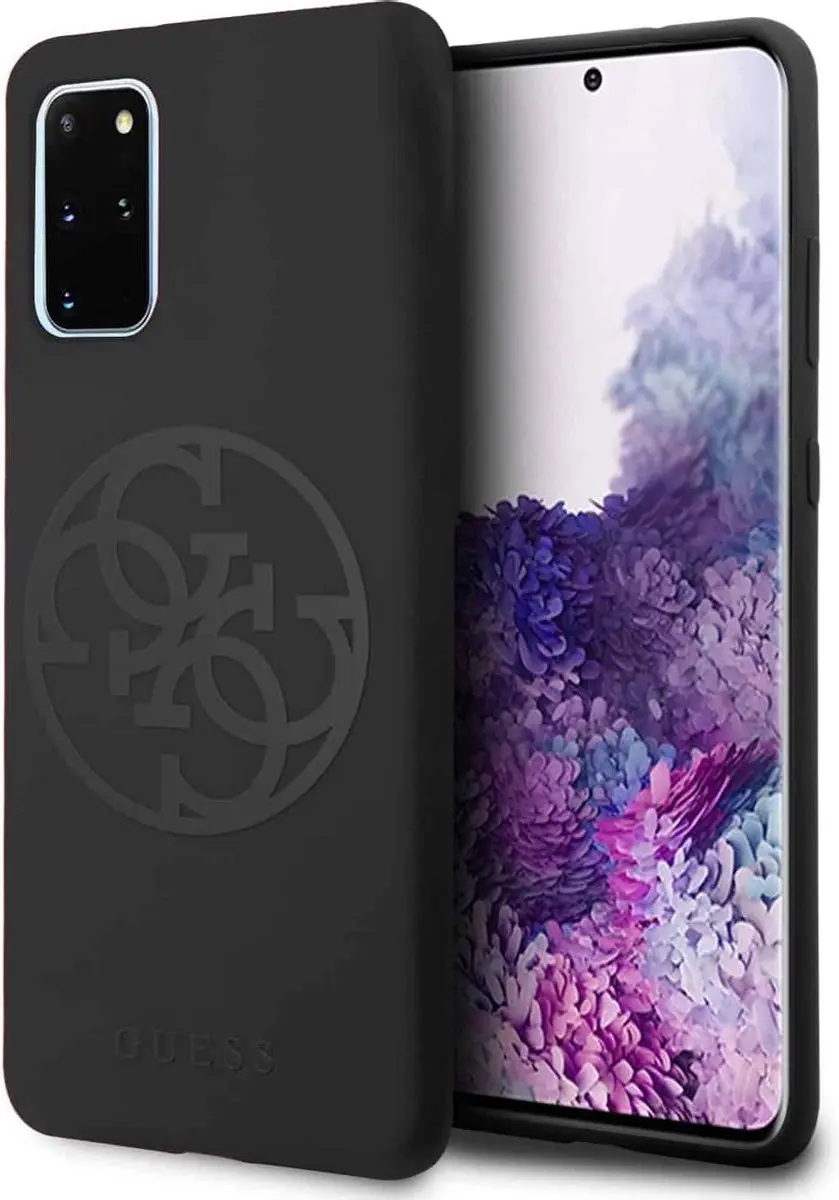 GUESS Silicone 4G Hoesje 6720 - Zwart