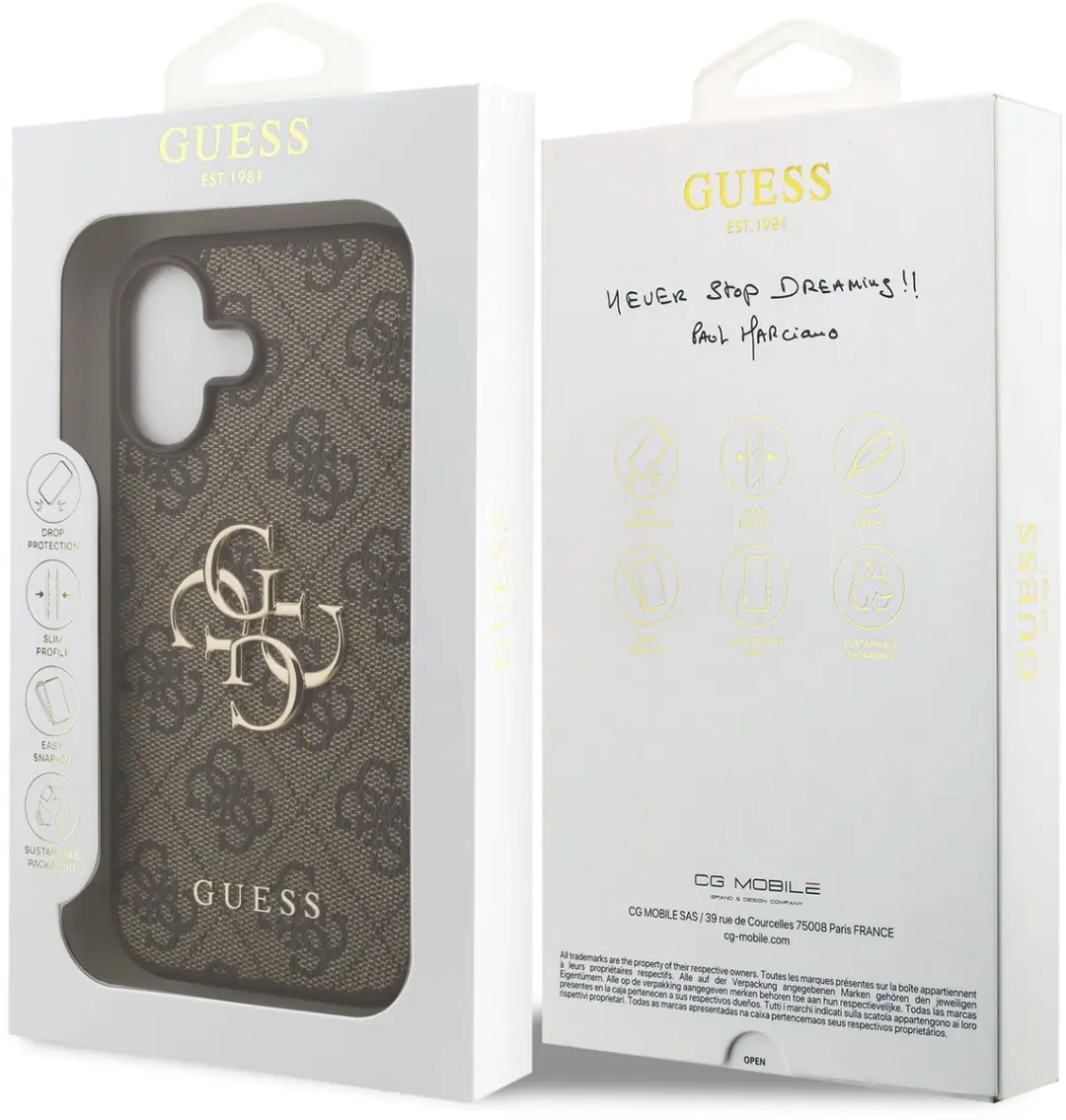 GUESS Back Cover iPhone 17 - Bruin - 14677
