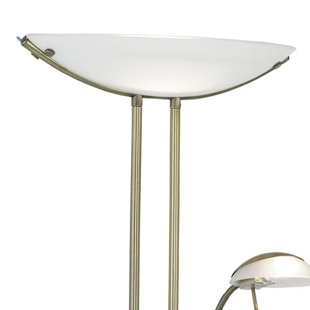 Eglo Baya Vloerlamp 180cm - Brons/Wit - Dimbaar