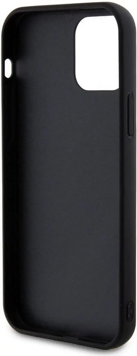 GUESS Sequins Back Case - iPhone 12/12 Pro Zwart