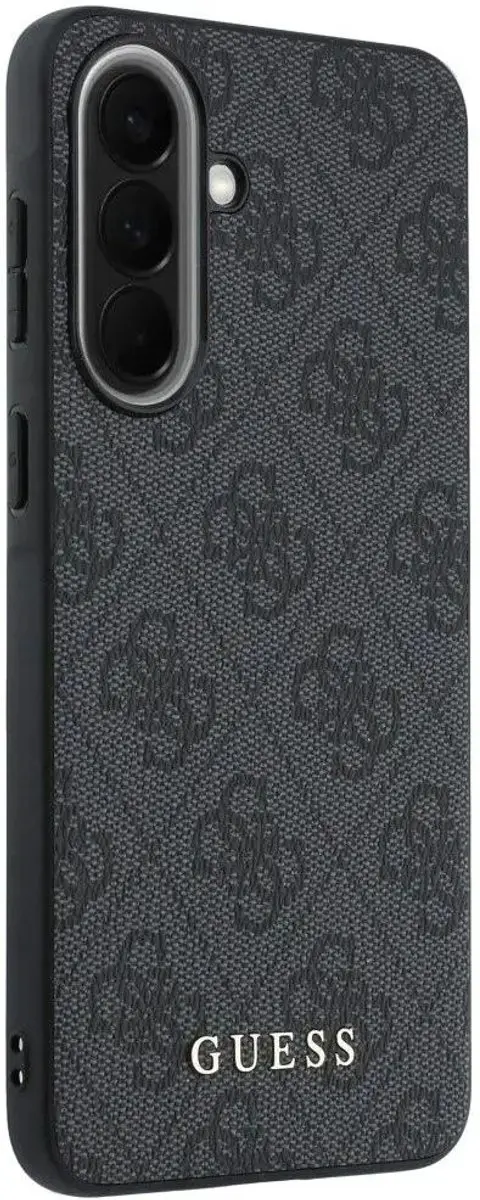 Guess Hoesje Samsung Galaxy A37 - Grijs PU Leder