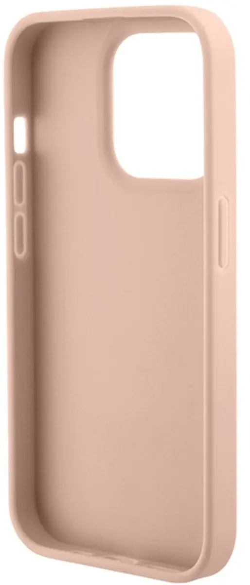 Guess GUHCP15LPCRTHCP iPhone 15 Pro Hoesje - Roze
