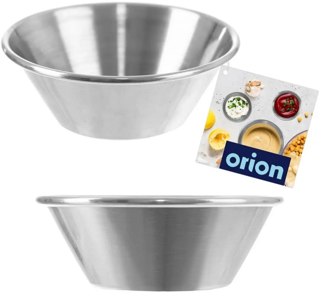 Orion Stalen Sauskom 40ml - Zilver