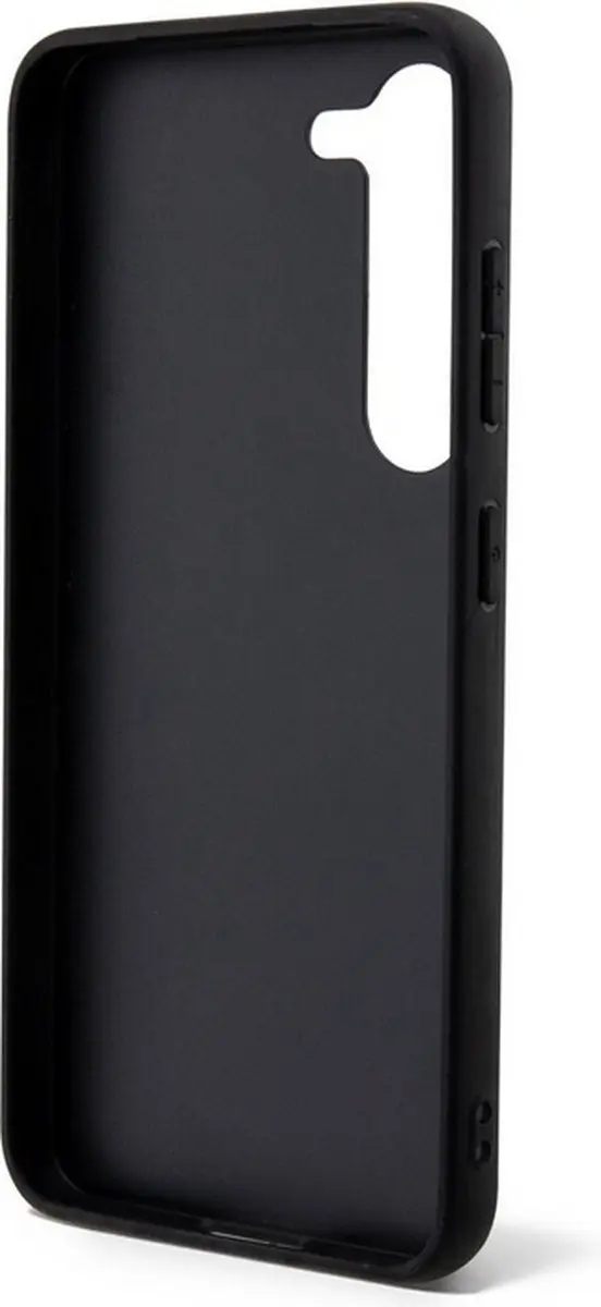 Guess Glitter Flakes Hoesje - Samsung Galaxy S23 - Zwart