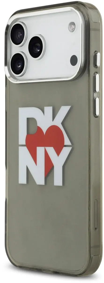 DKNY iPhone 17 Pro Max Telefoonhoesje - Translucent Zwart