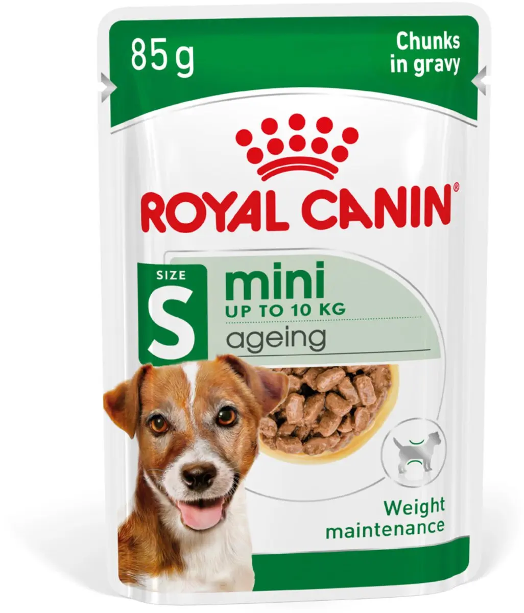 Royal Canin Mini Ageing 12+ Natvoer - 48 Stuks (4x12x85g) - afbeelding 6 van 6