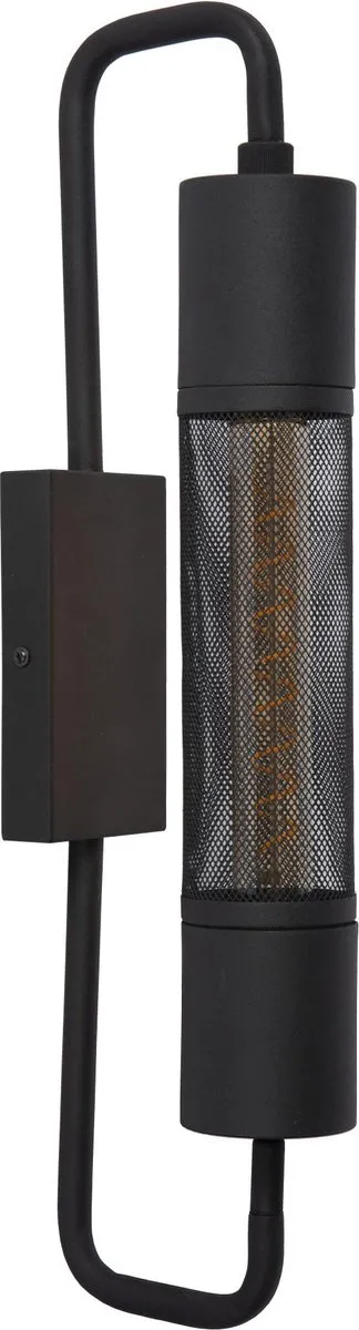 Lucide Calix Wandlamp E27 - Zwart