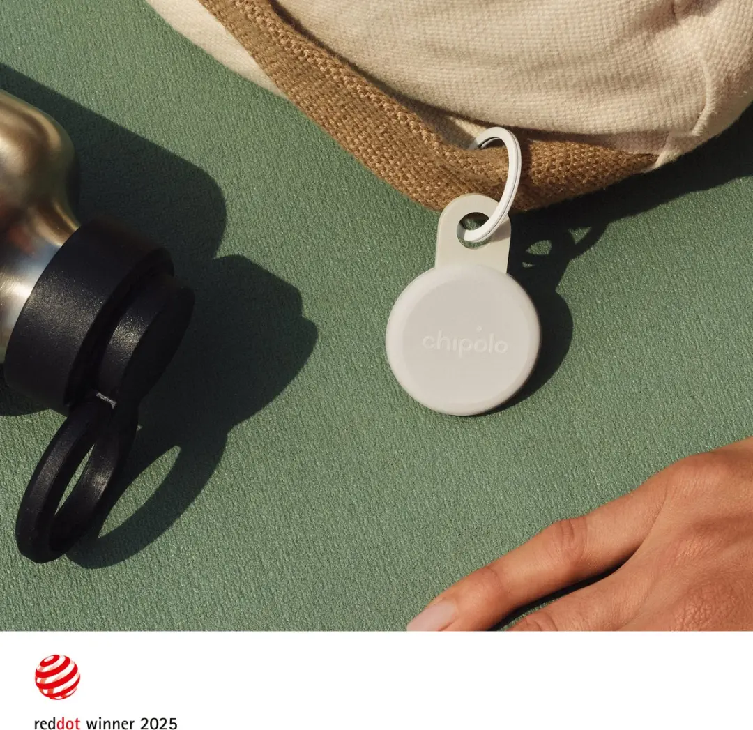 Chipolo LOOP Bluetooth Tracker - 4 Stuks - Charcoal & Chalk
