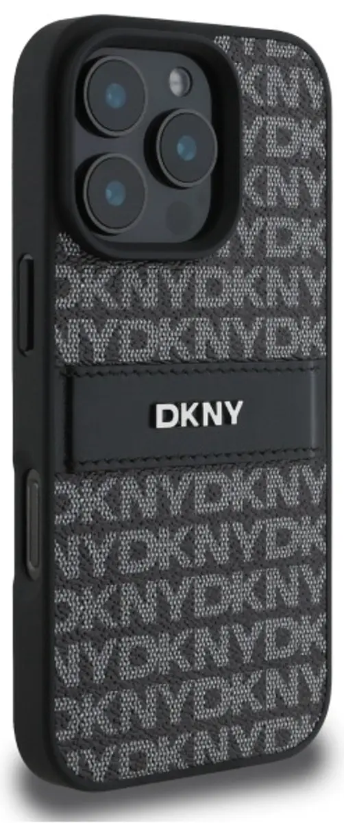 DKNY Backcover iPhone 16 Pro Max 3666339333331 - Zwart