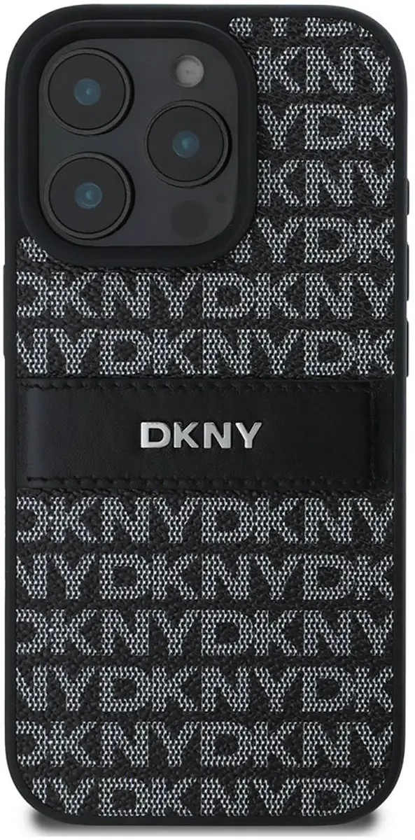 DKNY Backcover iPhone 16 Pro Max 3666339333331 - Zwart