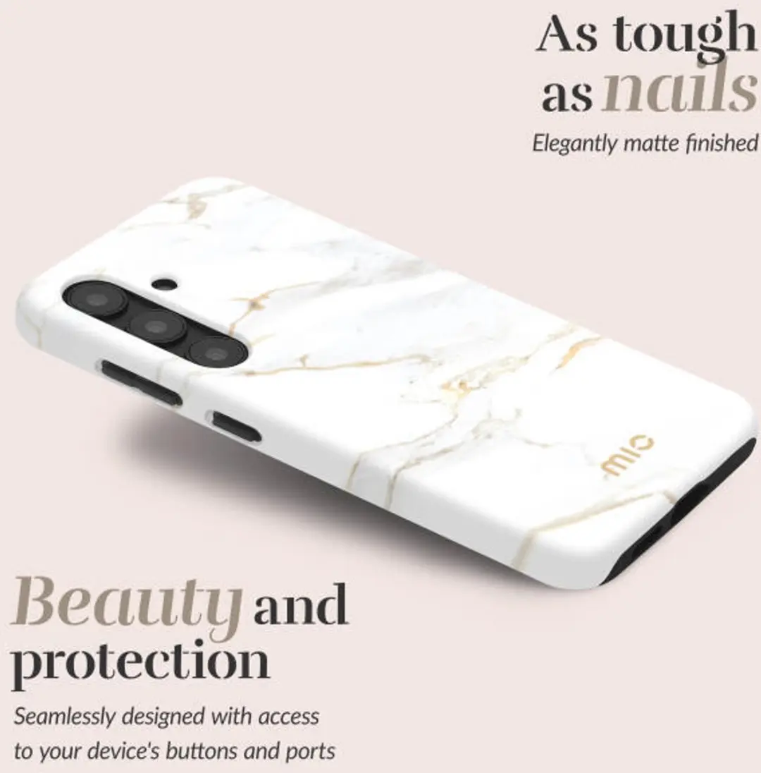 Mio by Mobilize Hoesje MIOWMA565G - Samsung Galaxy A56 - MagSafe Wit