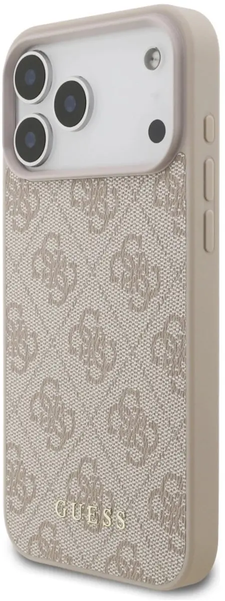 GUESS 4G Classic Hoesje iPhone 17 Pro Max - Zwart