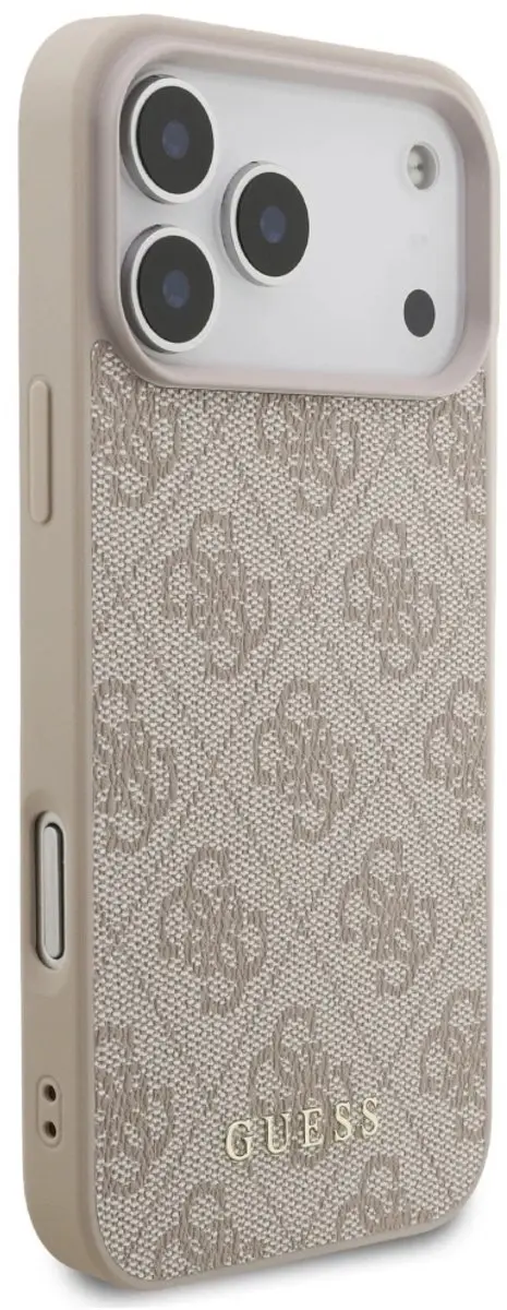 GUESS 4G Classic Hoesje iPhone 17 Pro Max - Zwart