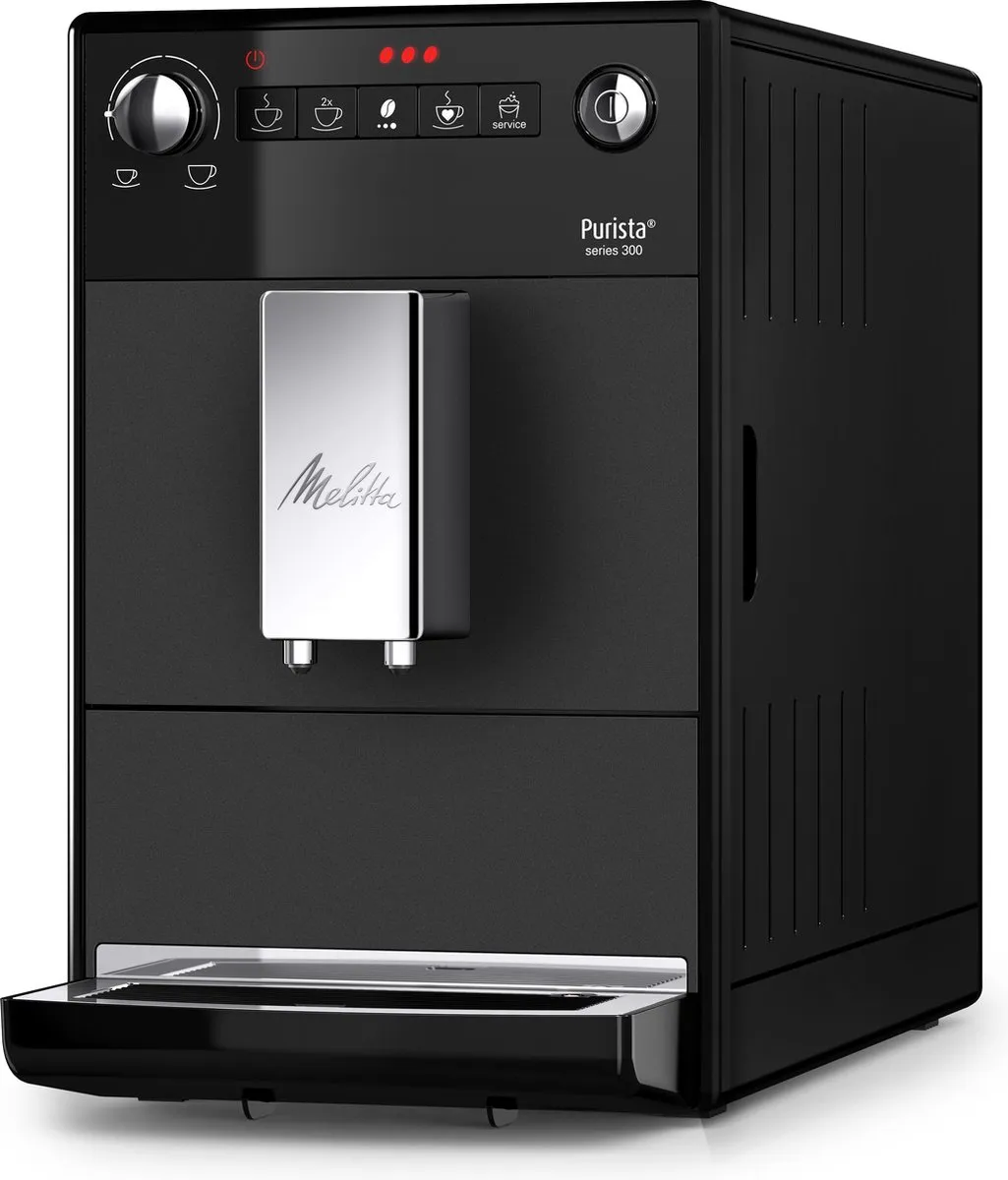 Melitta Purista F230-104 Volautomatische Espressomachine - Matzwart
