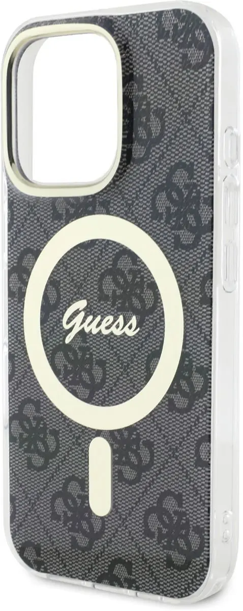 Guess iPhone 16 Pro MagSafe Hoesje - Zwart - afbeelding 6 van 6