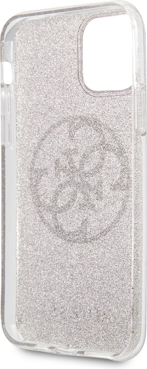 GUESS GUHCN58PCUGLPGG Hoesje iPhone 11 Pro - Roze/Goud