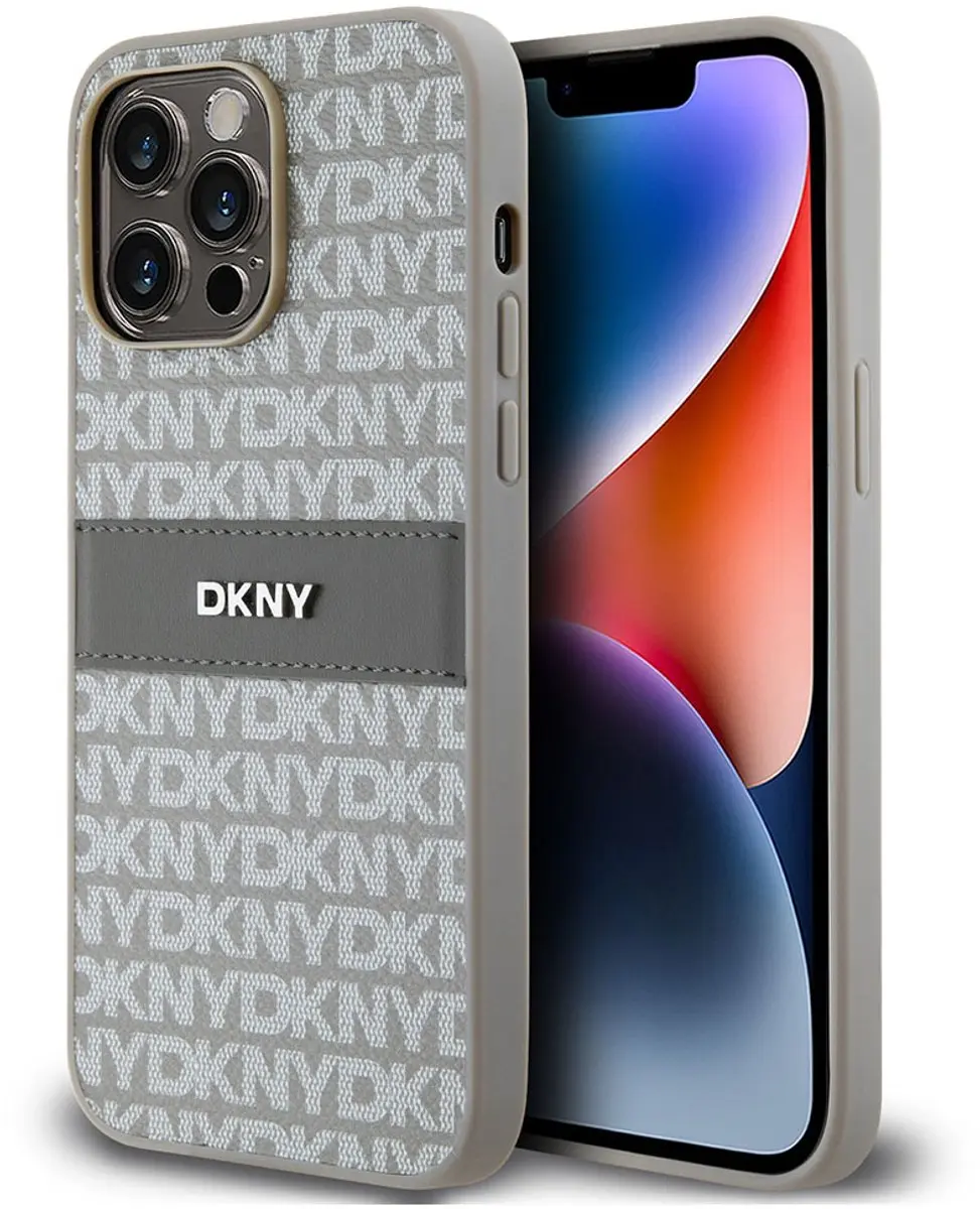 DKNY Textured Tonal Stripe Back Case