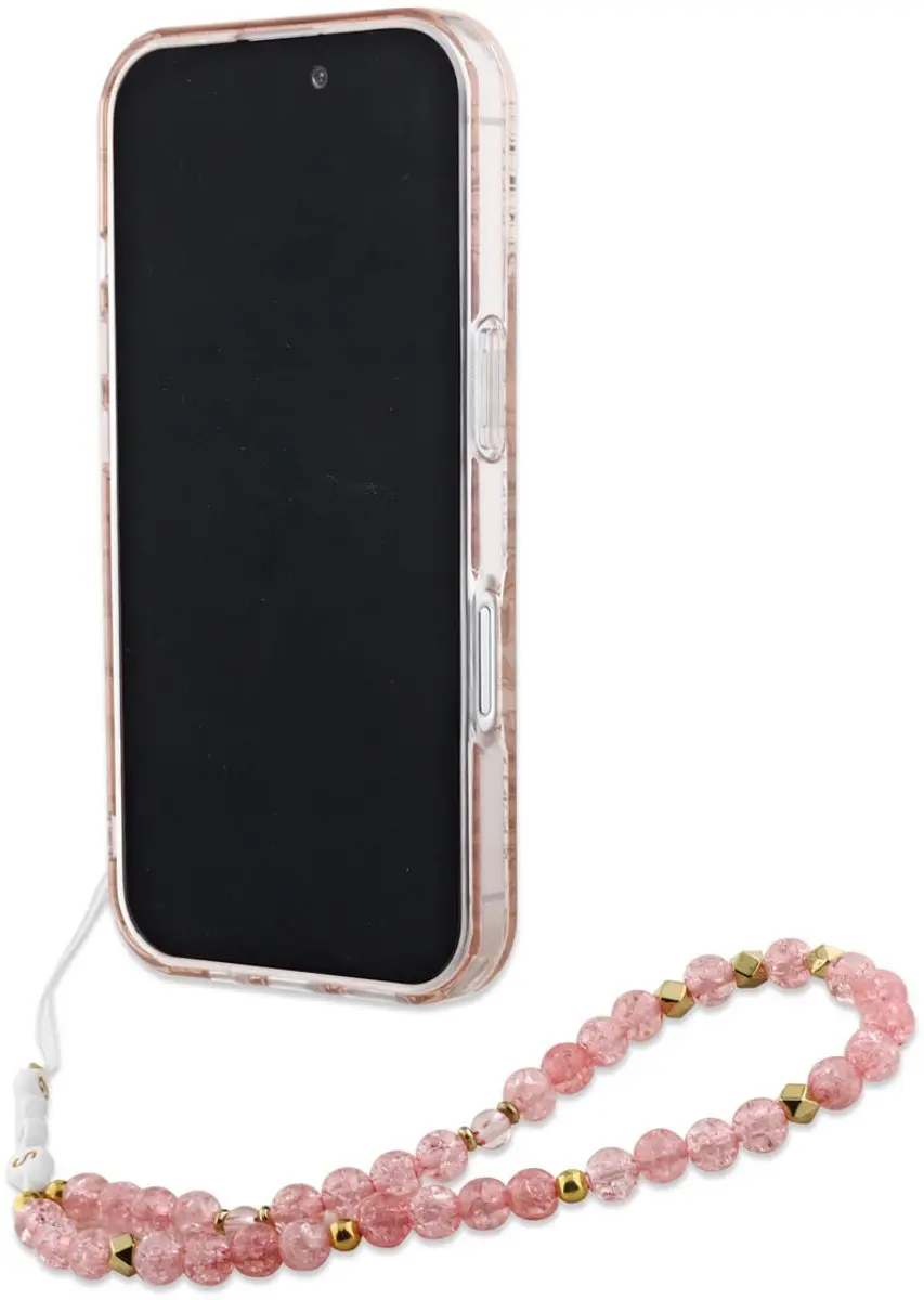 GUESS Telefoonhoesje iPhone 16 MagSafe - Roze