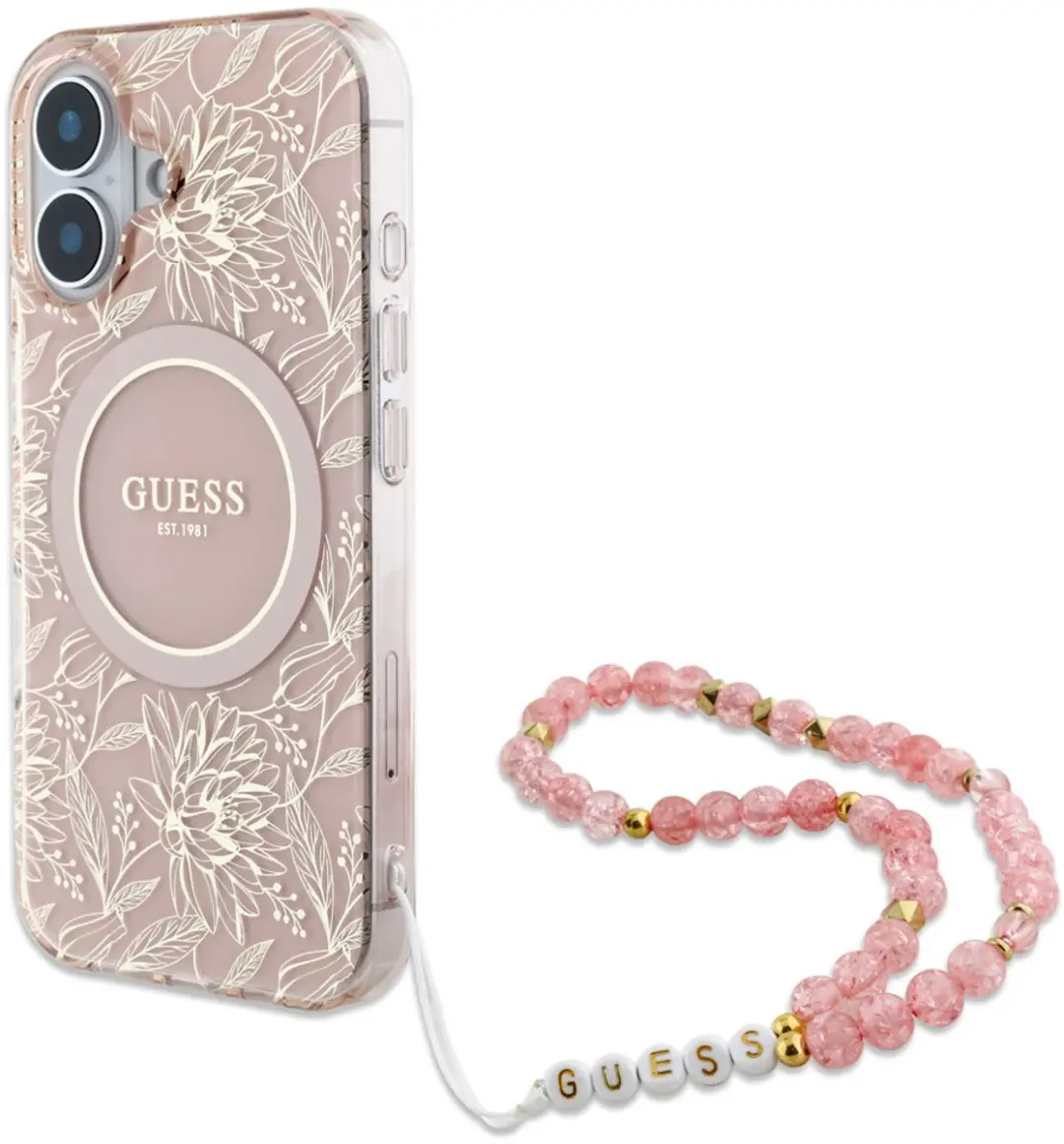 GUESS Telefoonhoesje iPhone 16 MagSafe
