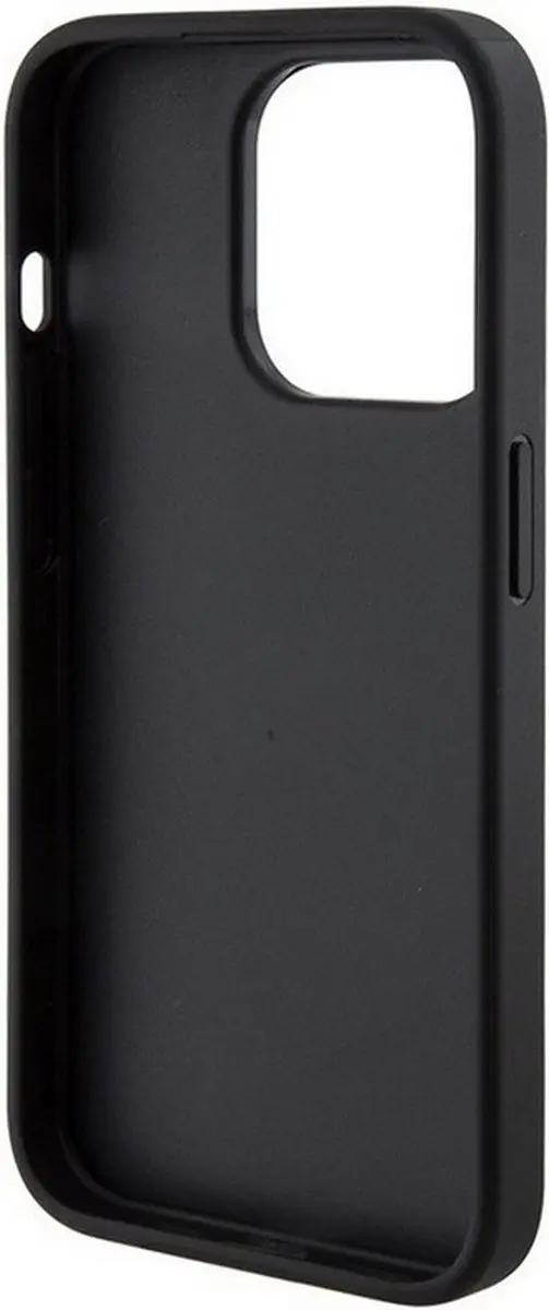 GUESS G-Cube Grip Hoesje iPhone 15 Pro - Zwart
