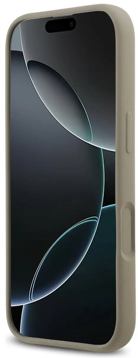 GUESS Siliconen Hoesje iPhone 17 - Botsingsbestendig - Zwart