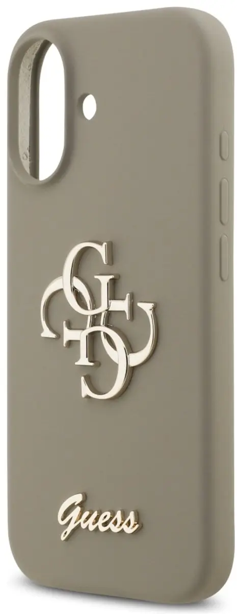 GUESS Siliconen Hoesje iPhone 17 - Botsingsbestendig - Zwart - afbeelding 6 van 6