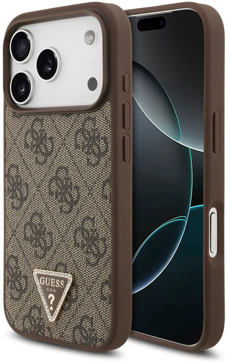 GUESS Back Cover iPhone 17 Pro - Bruin - MagSafe