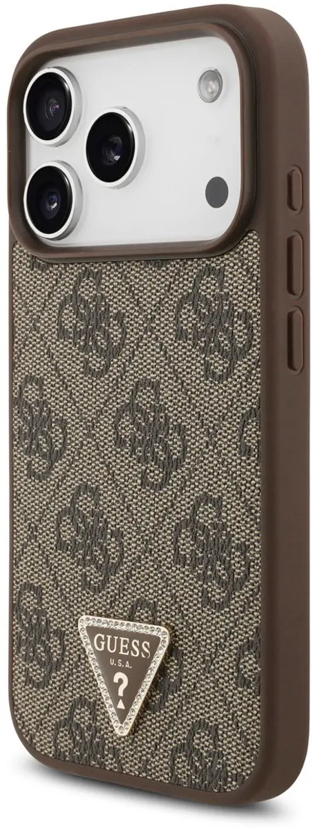 GUESS Back Cover iPhone 17 Pro - Bruin - MagSafe