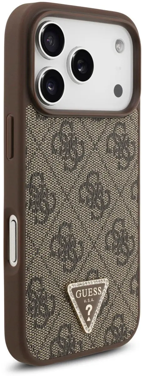 GUESS Back Cover iPhone 17 Pro - Bruin - MagSafe - afbeelding 6 van 6