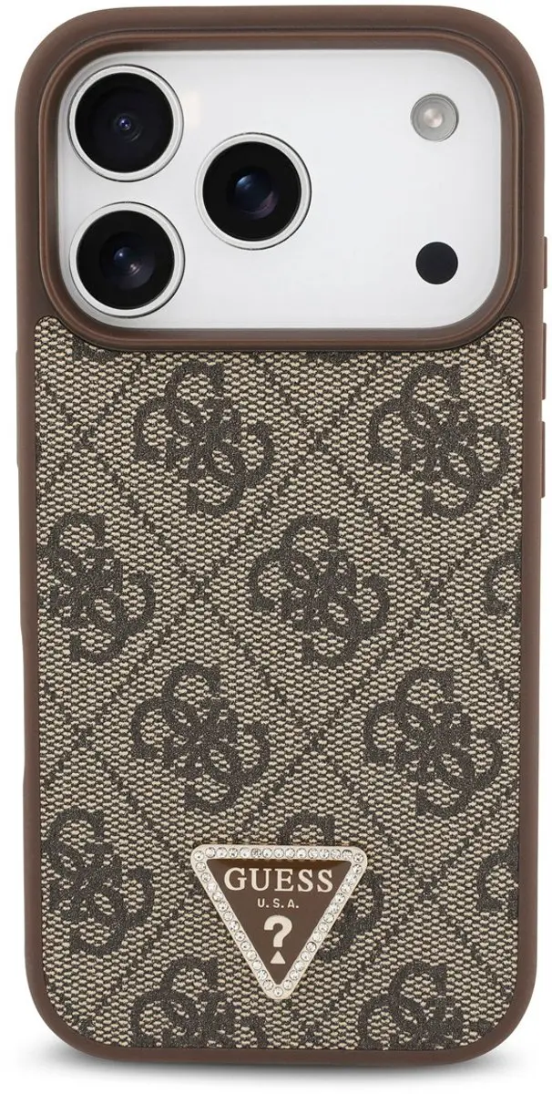 GUESS Back Cover iPhone 17 Pro - Bruin - MagSafe