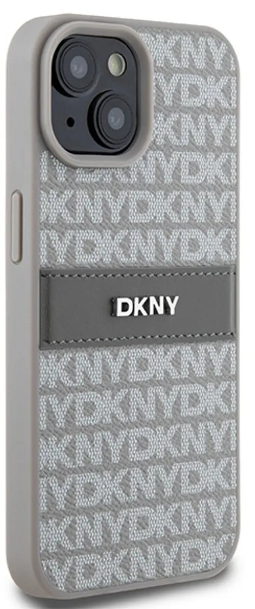 DKNY Textured Tonal Stripe Back Case Beige - DKHCP15SPRTHSLE