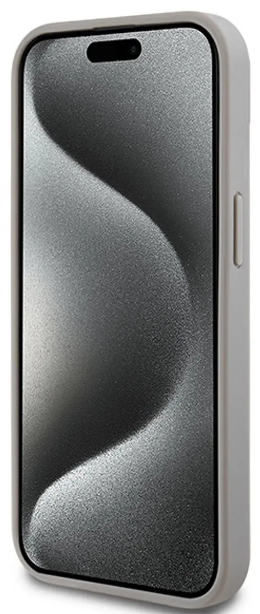 DKNY Textured Tonal Stripe Back Case Beige - DKHCP15SPRTHSLE
