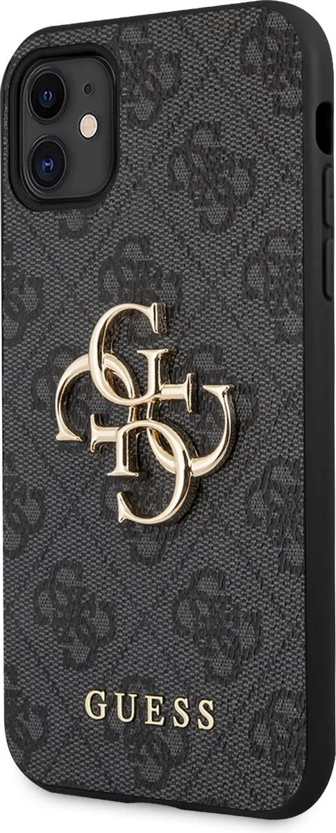 Guess GUHCN614GMGGR Hoesje - iPhone 11/XR - Zwart
