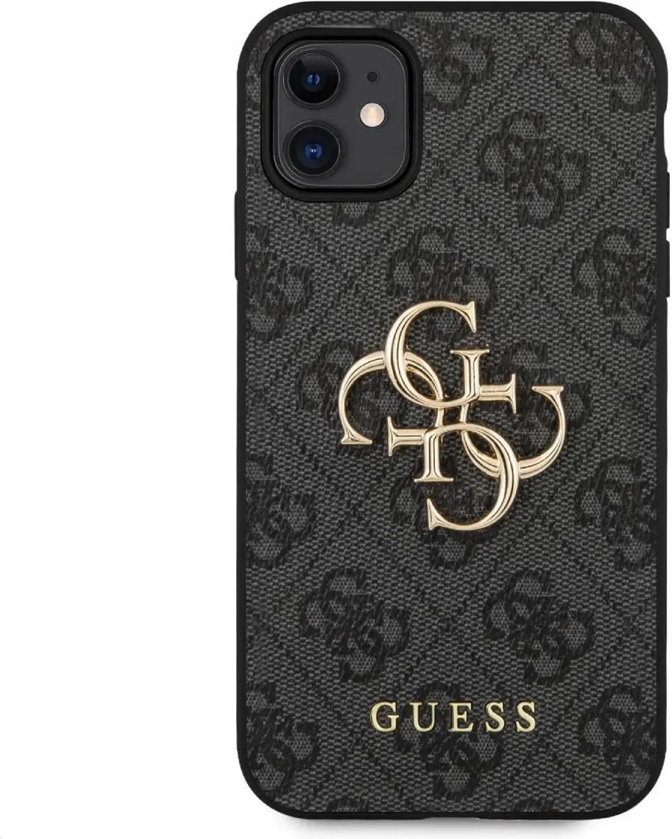 Guess GUHCN614GMGGR Hoesje - iPhone 11/XR - Zwart