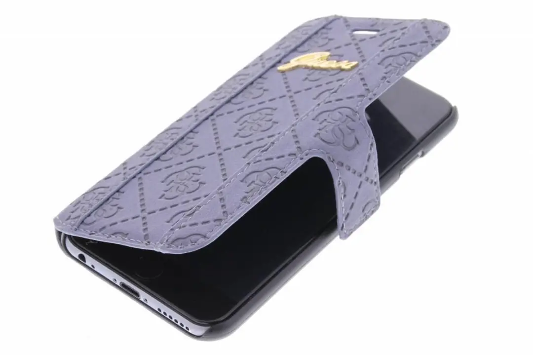 GUESS iPhone 6 Scarlett Folio Hoesje - Blauw