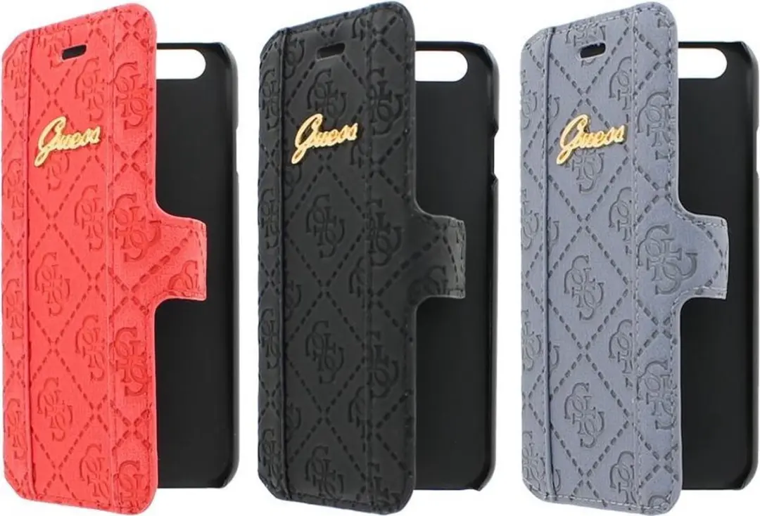 GUESS iPhone 6 Scarlett Folio Hoesje - Blauw
