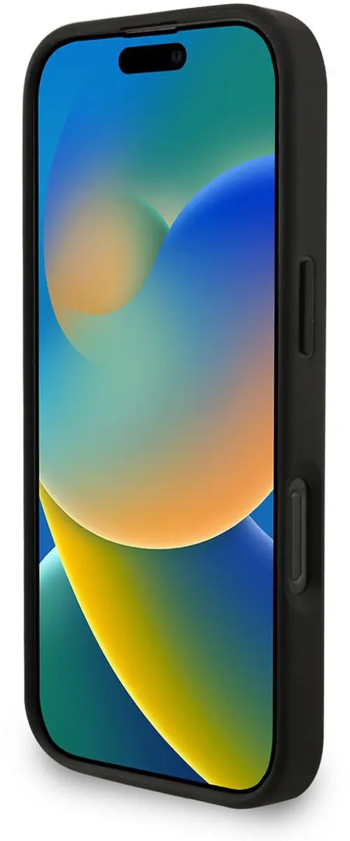 GUESS iPhone 16 Pro Telefoonhoesje - MagSafe - Zwart