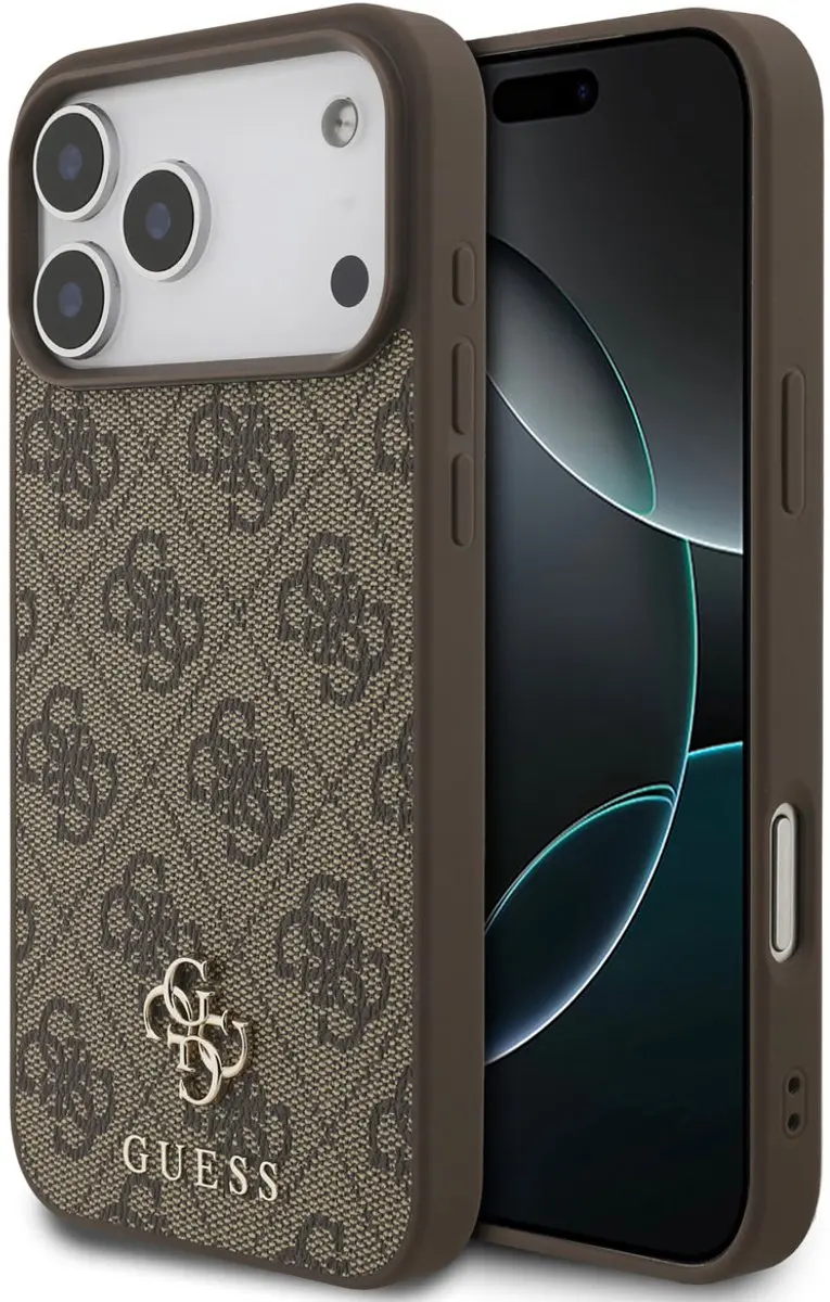 GUESS Back Cover Case iPhone 17 Pro Max - Bruin - MagSafe