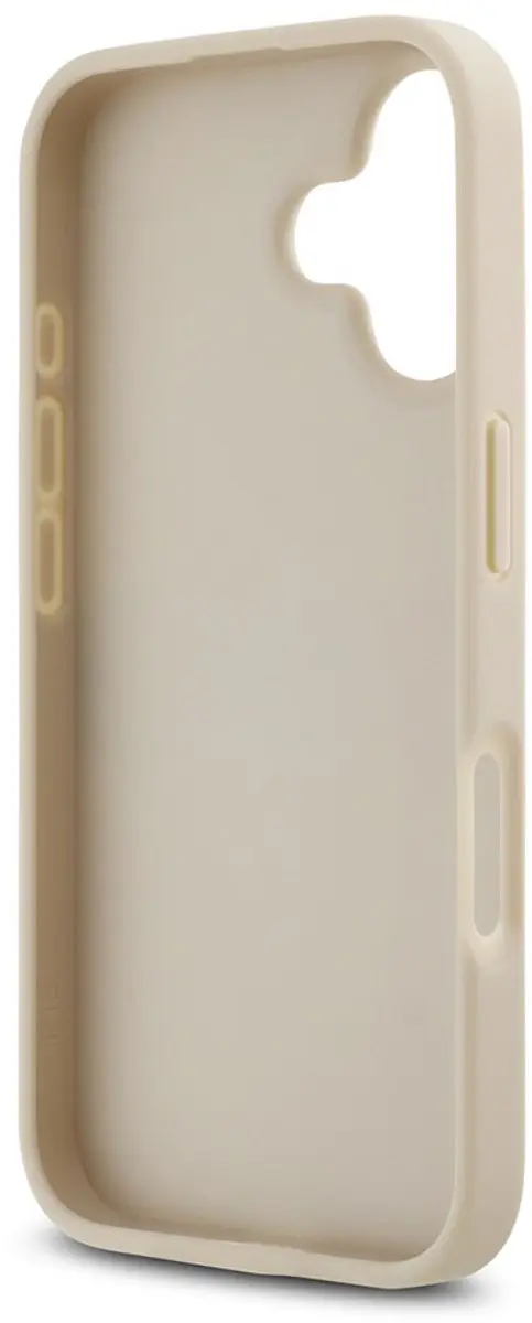 DKNY Tonal Stripe Series Hoesje iPhone 16 Plus - Roze - DKHCP16MPRTHSLP