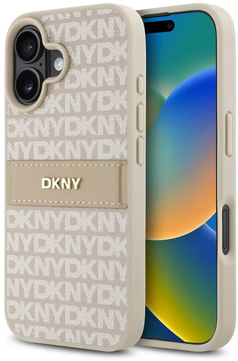 DKNY Tonal Stripe Series Hoesje iPhone 16 Plus