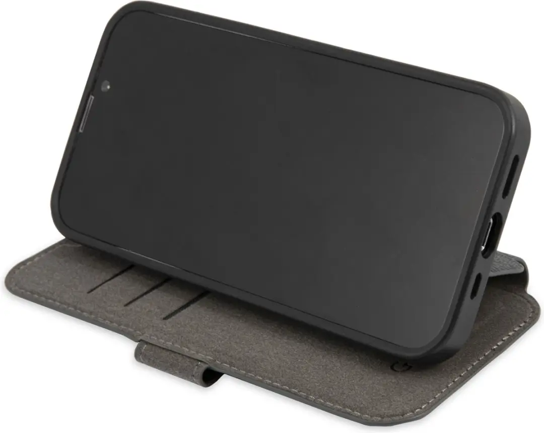 GUESS iPhone 13 Pro Max Bookcase Hoesje 7664 - Grijs