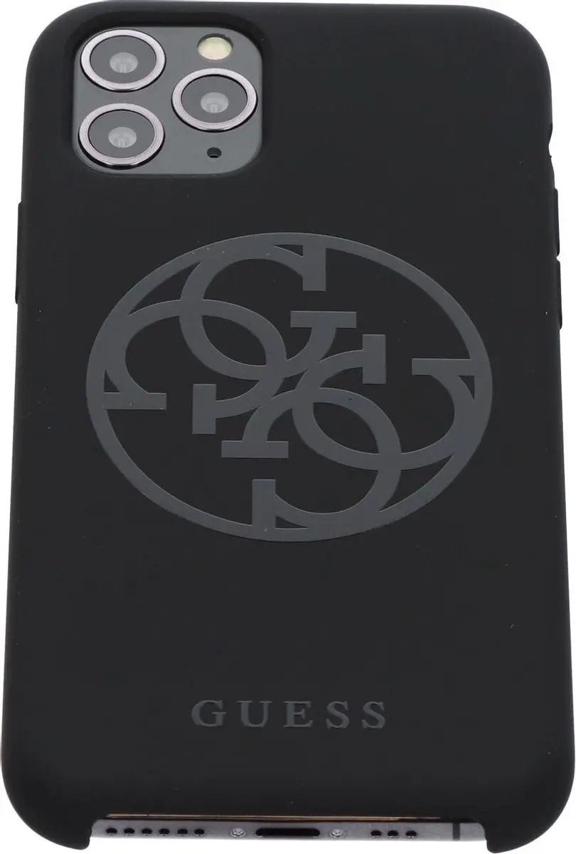 Guess Backcover Silicon iPhone 11 Pro - Zwart - afbeelding 6 van 6