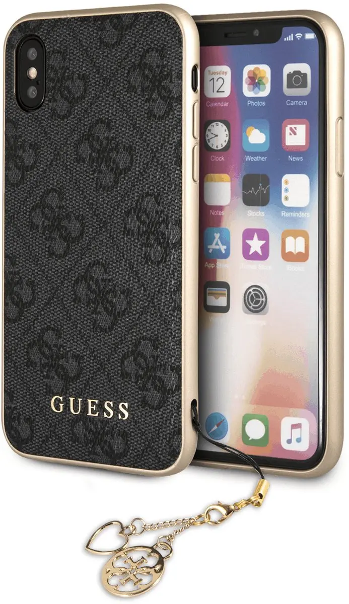 GUESS 4G Charms Hard Case iPhone X/Xs