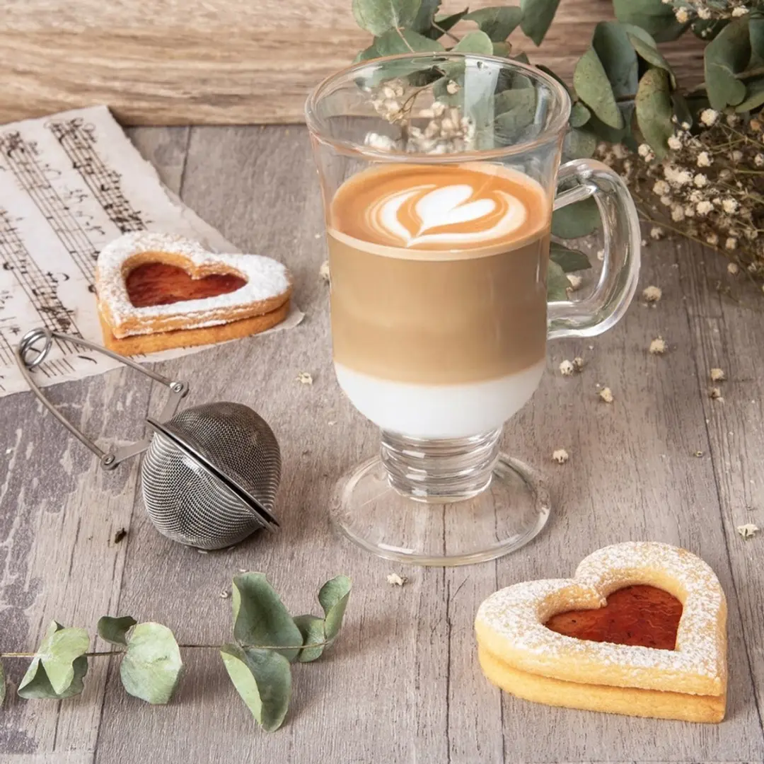 Orion Latte Glas 250ml - Transparant