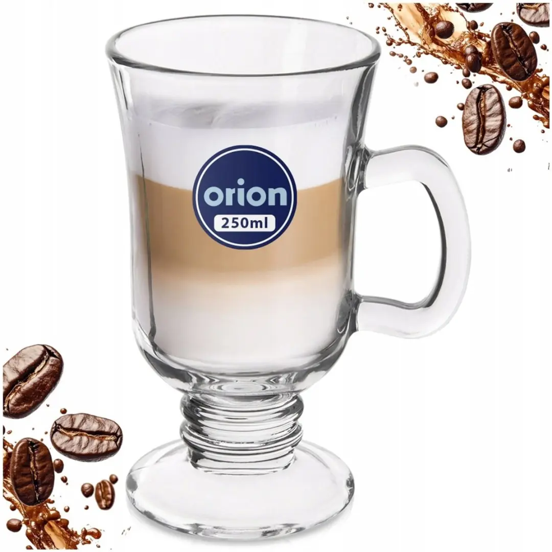 Orion Latte Glas 250ml - Transparant