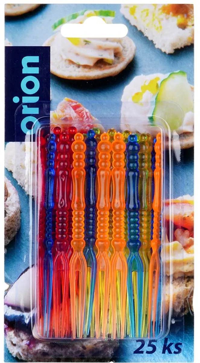 Orion Cocktailsset Vorken 25 Stuks - Veelkleurig