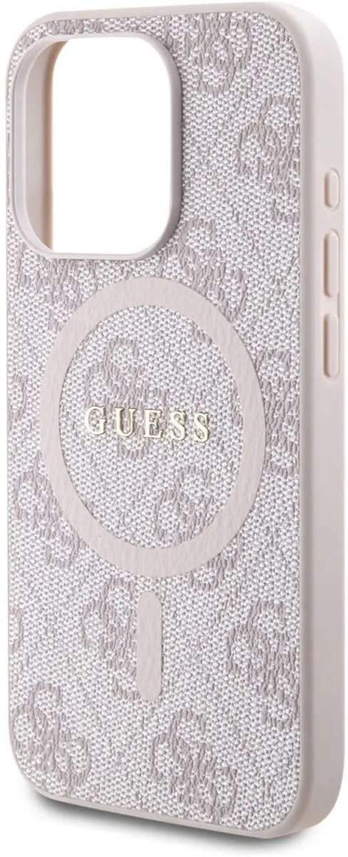 Guess iPhone 15 Pro Max Hoesje - MagSafe - Roze